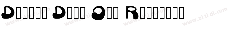 Daruma Drop One Regu字体转换